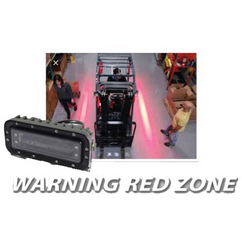 safety - Warning Red Zone
